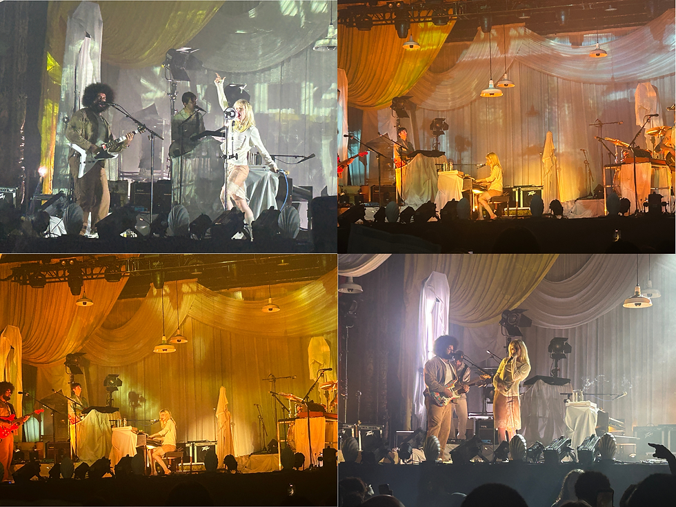 Hayley Williams and her band on April 21, 2026 at the Aragon Ballroom in Chicago, Il. Photo by N.D. Sass