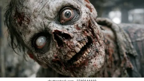 Zombie photo from Shutterstock.