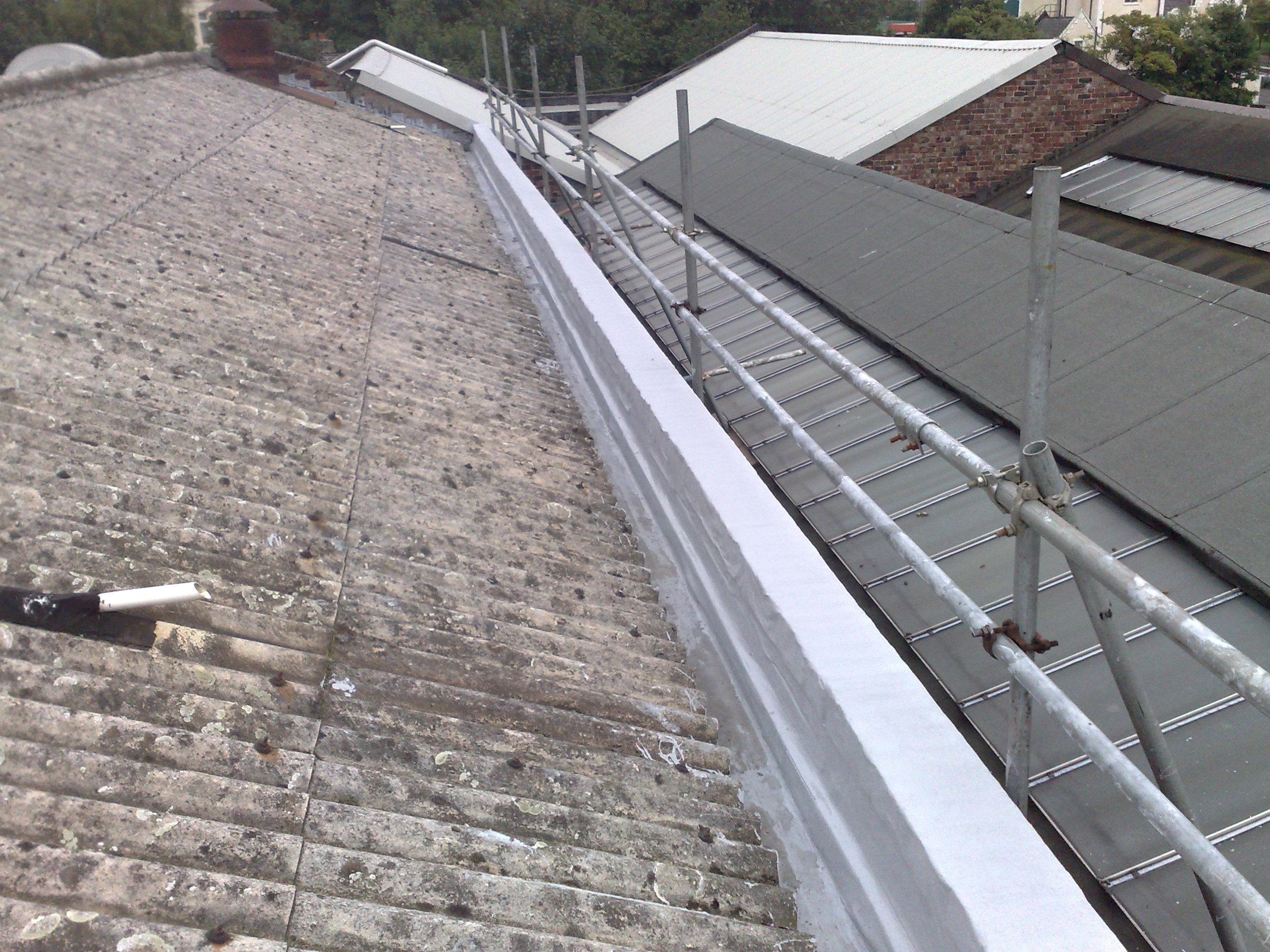 Asbestos Gutters