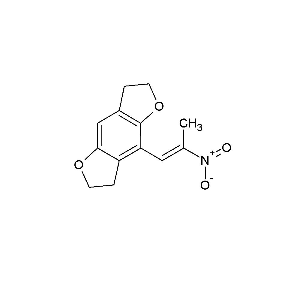 4-(2-Nitro-1-propenyl)-2,3,6,7-tetrahydrobenzo[1,2-b: 4,5-b′]difuran 1 Grams