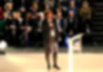 Conference speaker talking at a One School Global event, produced and managed by Marventi