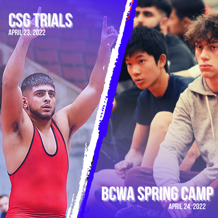 CSG Trials and BCWA Spring Camp