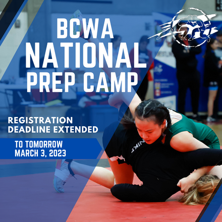 National Prep Camp - Registration Deadline Extended to March 3