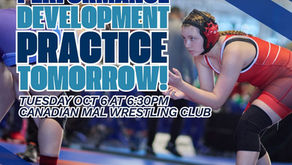 TOMORROW - Women's Performance Development Practice