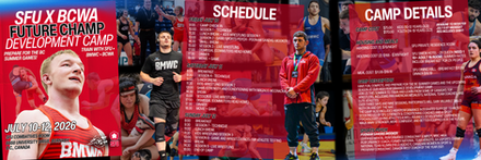 Register Now for the SFU x BCWA Future Champ Development Camp