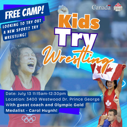 Kids Try Wrestling - Prince George
