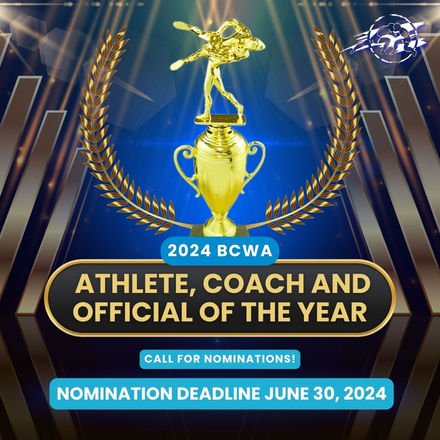 Nomination Deadline Fast Approaching for 2024 Athletes, Coaches, and Officials of the Year Awards!
