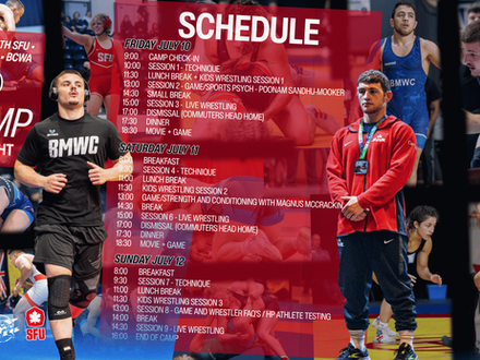 Register Now - SFU X BCWA Future Champ Development Camp