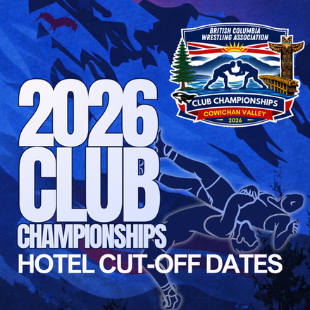 Hotel Booking Cut-Off Dates - BCWA Club Championship 
