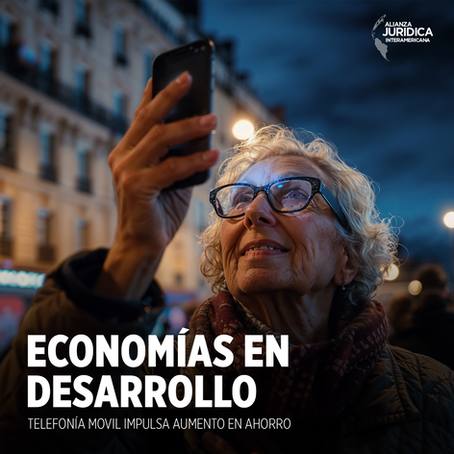 La tecnología de la telefonía móvil impulsa el aumento del ahorro en las economías en desarrollo