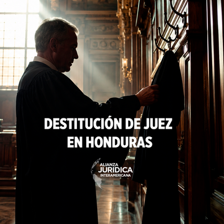 CIDH publica acuerdo de solución amistosa sobre destitución disciplinaria de juez en Honduras