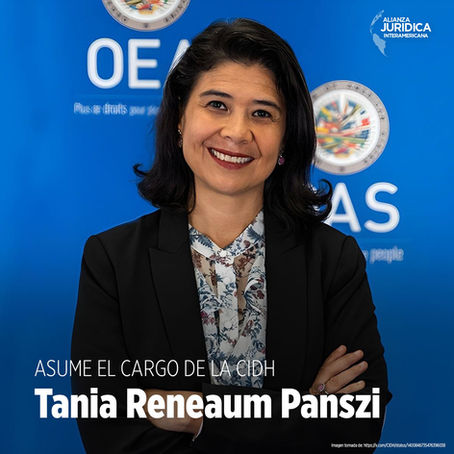 CIDH anuncia inicio del segundo mandato de Tania Reneaum Panszi como Secretaria Ejecutiva