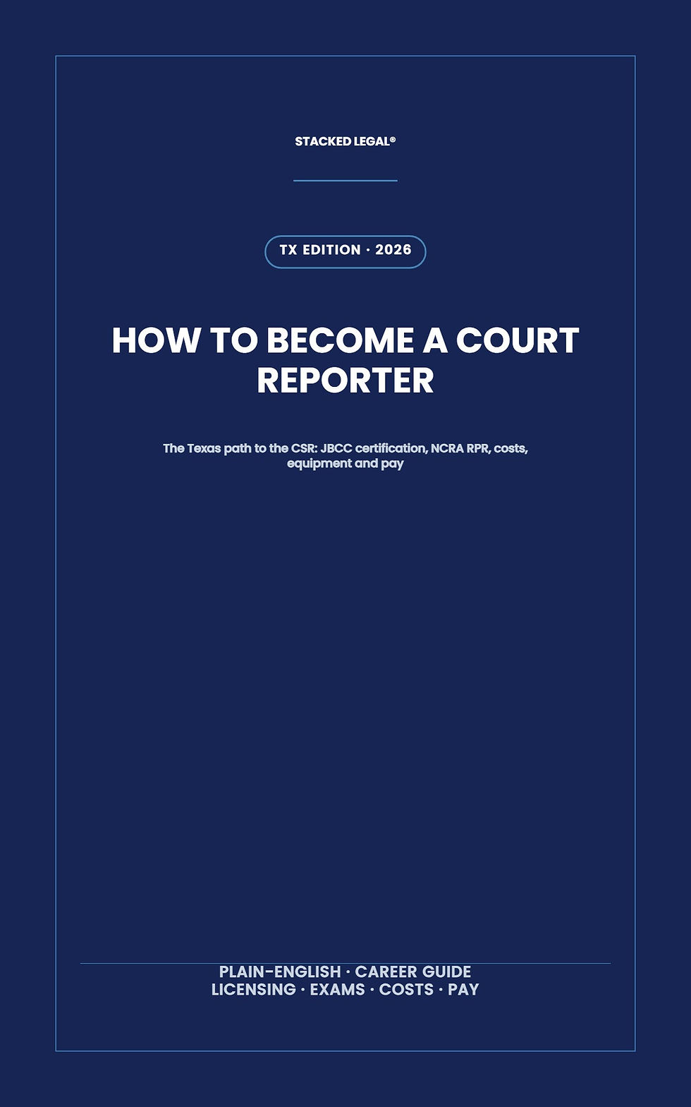 How to Become a Court Reporter