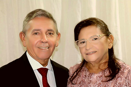 Pastor Alfredo Luiz e sua esposa Eliete