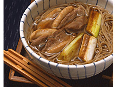 アレンジメニュー:鴨南蛮そば