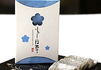 「もしほ草」（求肥と昆布を使った菓子）