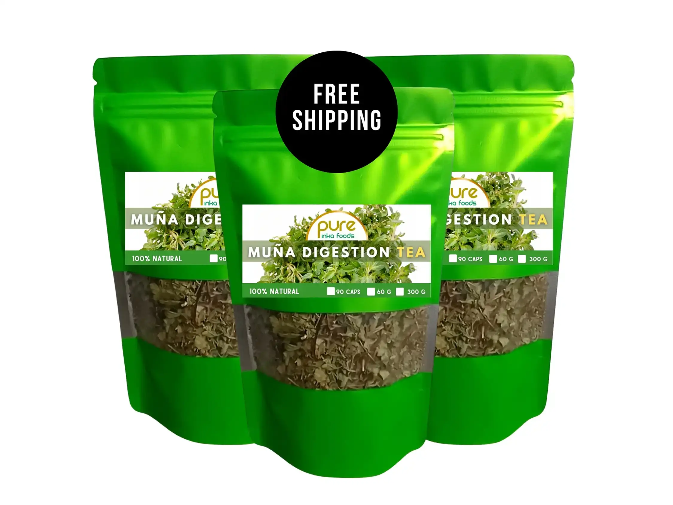 Muna Leaves Herbal Digestion Tea