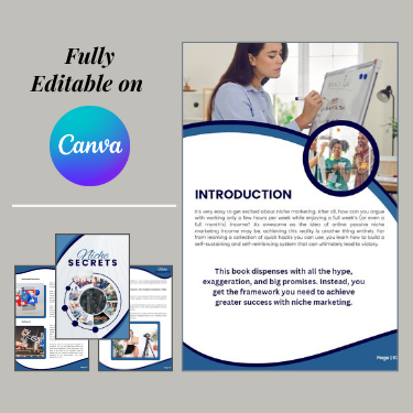 Thumbnail: Niche Secrets - Canva eBook Template
