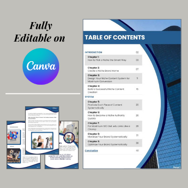 Thumbnail: Niche Secrets - Canva eBook Template