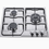 Thumbnail: 60cm Home Appliance Ss Panel 3 Burner Built-in Gas Hob Gas Cooker for Kitchen Us