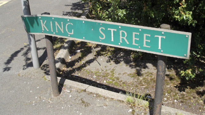 Display Road Names on a Map