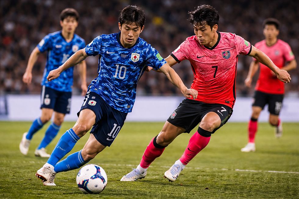 ⚽🔥 운명의 한일전, 젊은 피의 자존심 대결 – 일본 U23 vs 대한민국 U23 아시안컵 완전 분석 🔥⚽