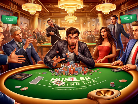 $540k 포트에서 우승 핸드를 버린 미스터리 포커 플레이어: Hustler Casino Live의 충격적인 순간