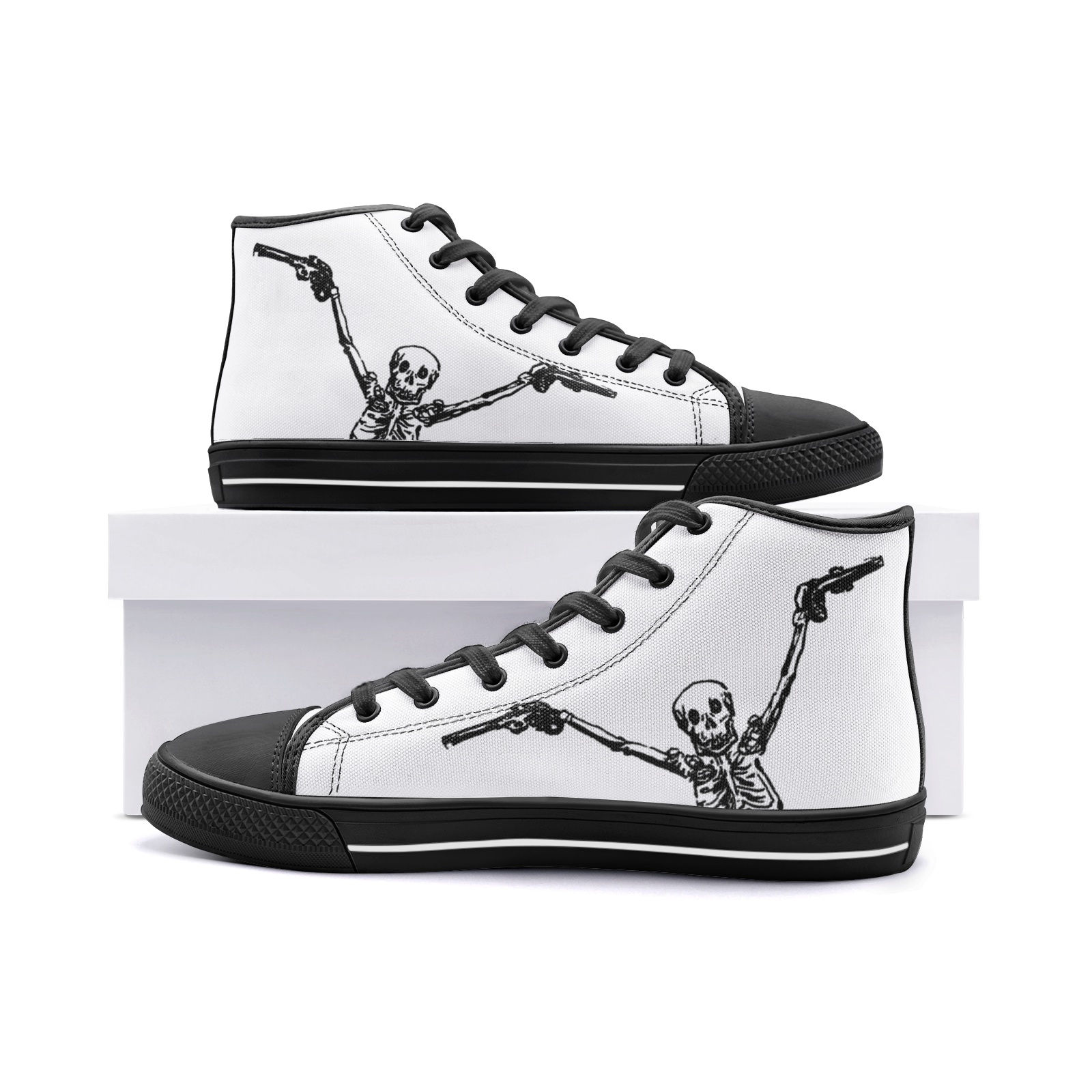 William Makepeace Thackeray - Skeleton Duelist Sneakers