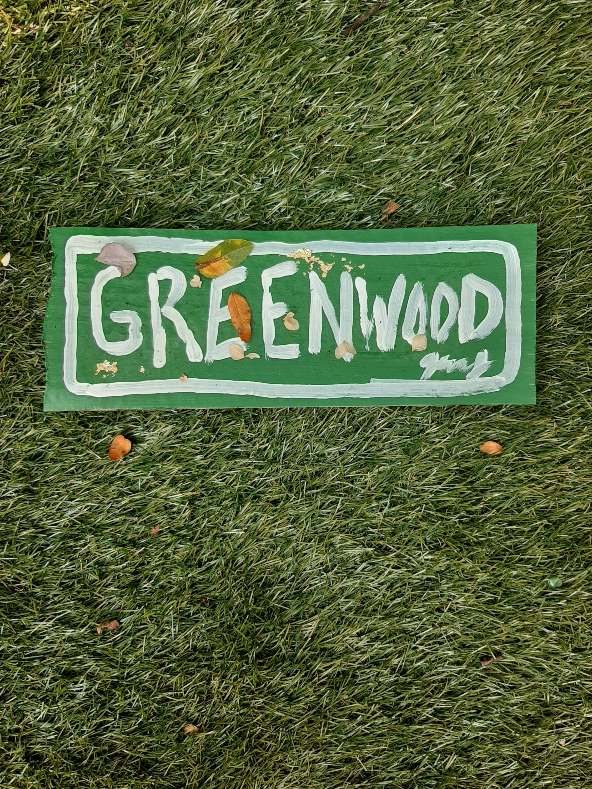 Greenwood "Rep Your Hood" Sign