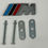 Küçük resim: BMW M Grill Emblem-Logo Wappen