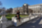 PARQUE BURGGARTEN y VOLKSGARTEN. EN EL CENTRO DE VIENA