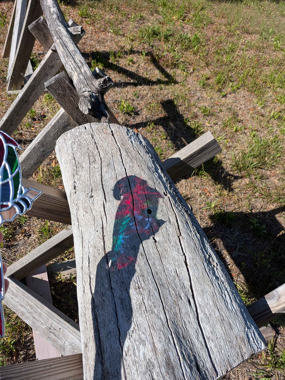 Thumbnail: Ruby/Green Wing Macaw Stained Glass