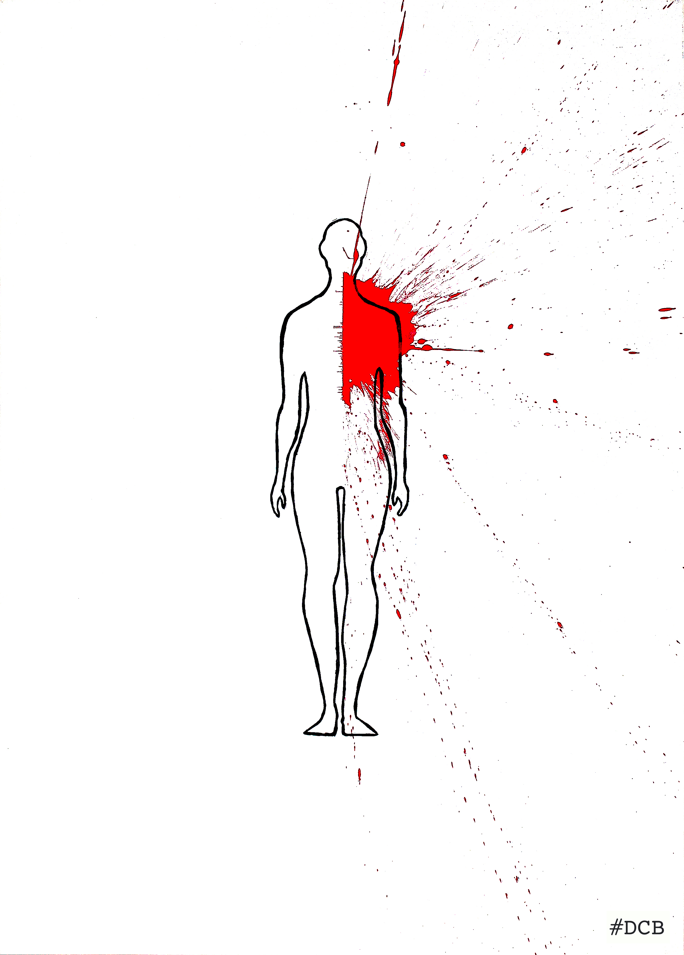 Attraction explosion (woman)