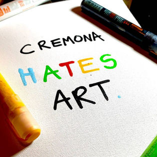 "Cremona hates Art"🎻