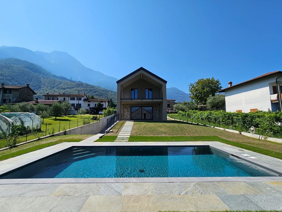 Villa Tarca, Lago di Como - Piscina e Giardino