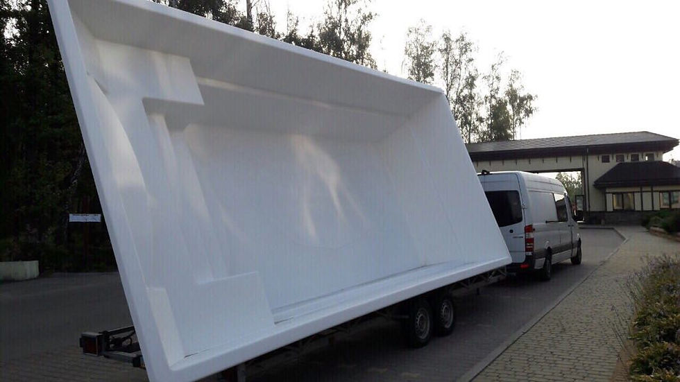 בריכת שחייה פיברגלס