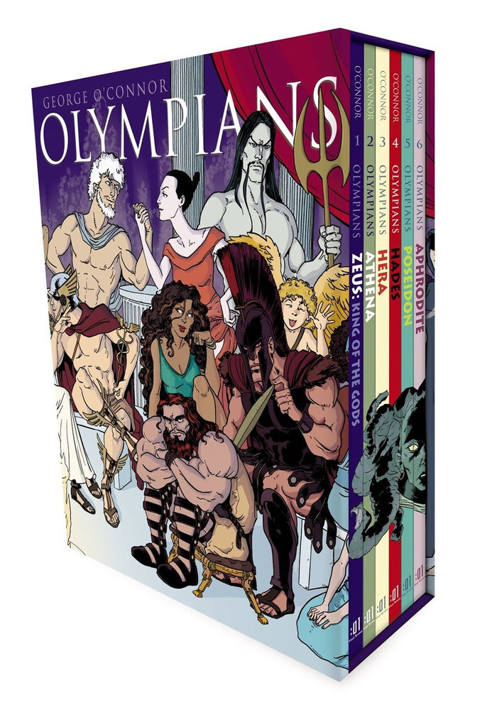 The Olympians! Graphic Novel Mythology for KIDS!