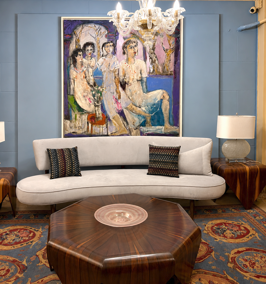 3 seat sofa designed by Vladimir Kagan