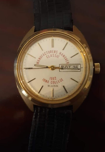 Sterling's watch