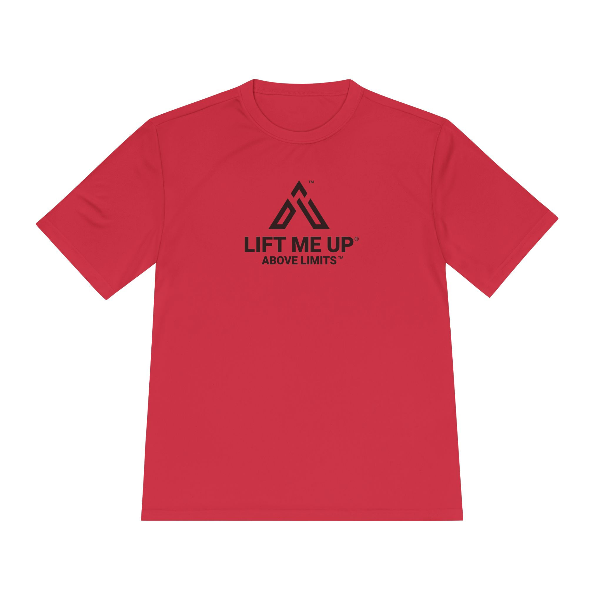LIFT ME UP "ABOVE LIMITS" Moisture-Wicking Shirt Fireline Red 