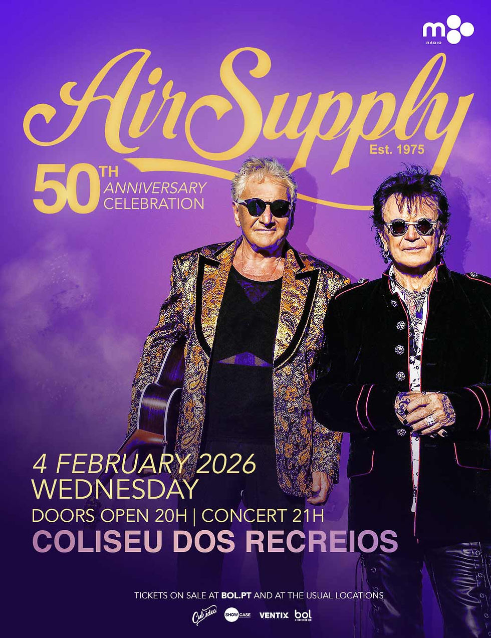 Air Supply 50th Anniversary Celebration