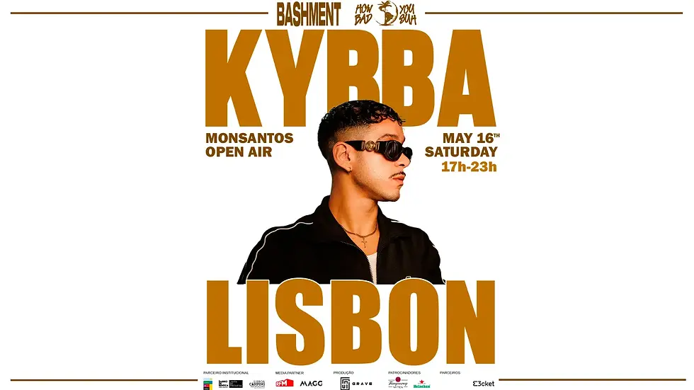 BASHMENT presents KYBBA | Garden (17h às 23h)