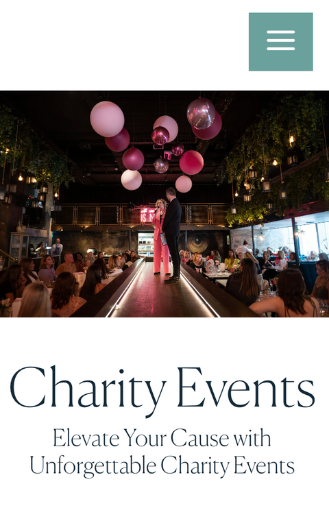 Saving Grace Events Charity Work