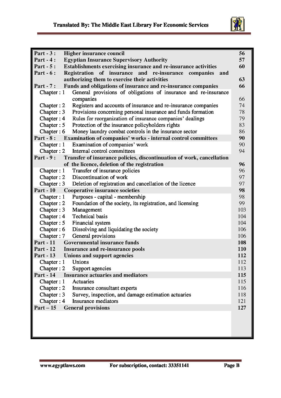 Thumbnail: Supervision on Insurance Law
