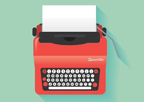 Red Typewriter