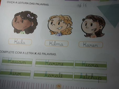 Correção 16/06: Livro de Caligrafia 