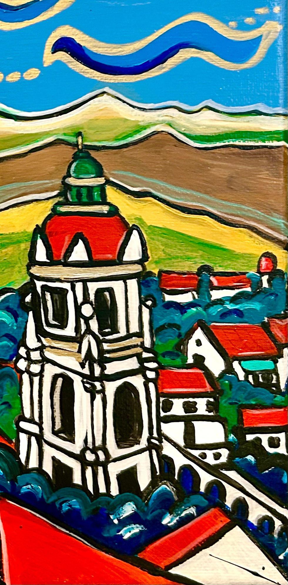 Thumbnail: Title: San Gabriel Valley, a Tapestry of History and Landscape, California, USA.