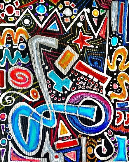 Untitled #222. Mixed media on canvas. Dariana Arias. For additional information click here
