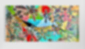 Title: The Platonic Garden of Golden Flowers at Sunset.