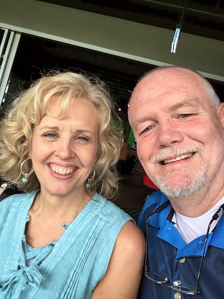 Kent Brown with his wife, Molly. (Photo courtesy of Kent Brown.)